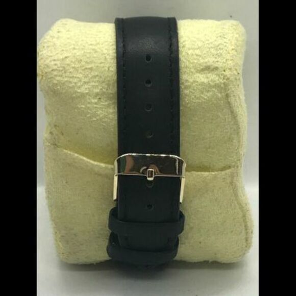 Breda 1653A Women's Watch Analog Arabic Numerals Black Leather Band Round D138 - Picture 4 of 7